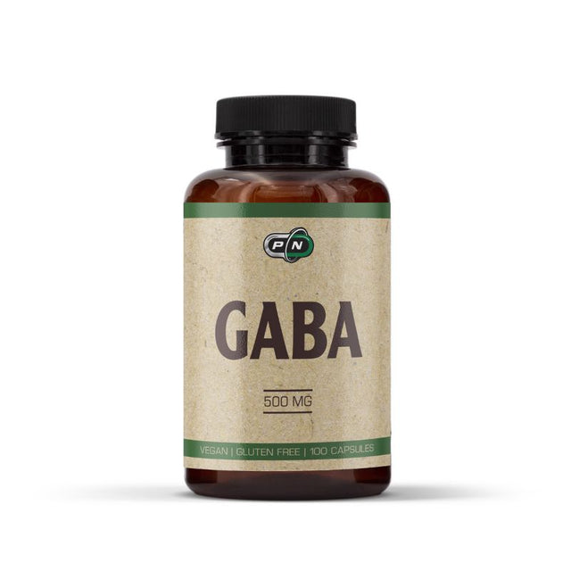 GABA 500 mg - 100 vegan capsules  Pure Nutrition - Nutra Best Bulgaria