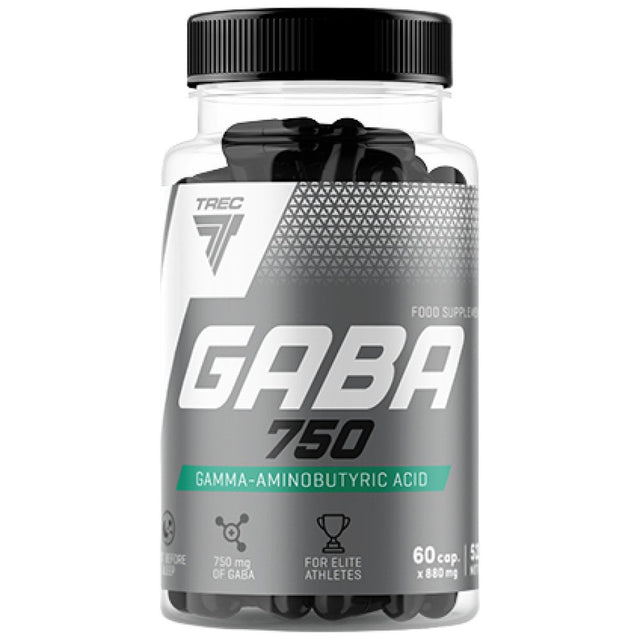 GABA 750 mg - 60 капсули  Trec Nutrition - Nutra Best Bulgaria