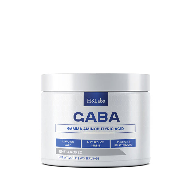 GABA POWDER - 200 g  HS LABS - Nutra Best Bulgaria
