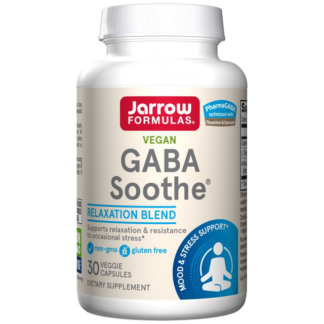 GABA Soothe - 30 капсули  Jarrow Formulas - Nutra Best Bulgaria
