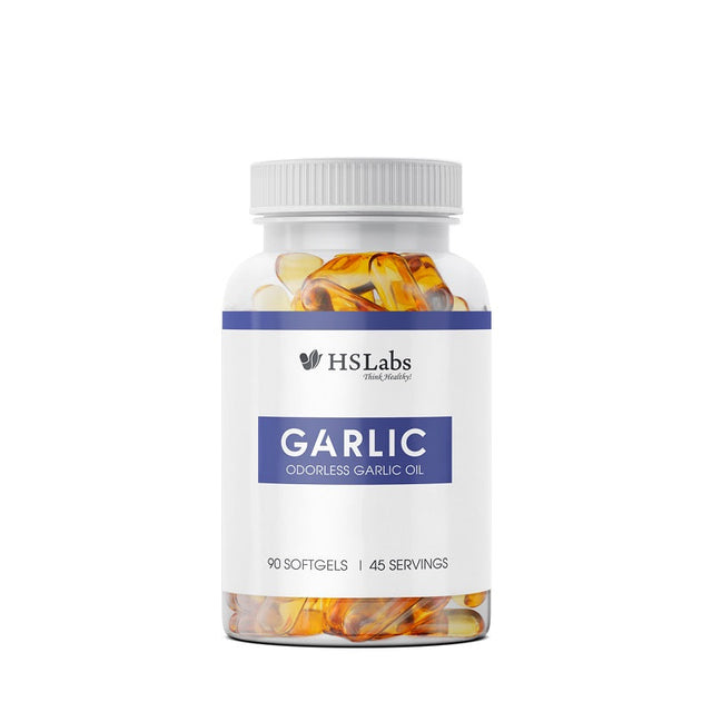 GARLIC - 90 дражета  HS LABS - Nutra Best Bulgaria