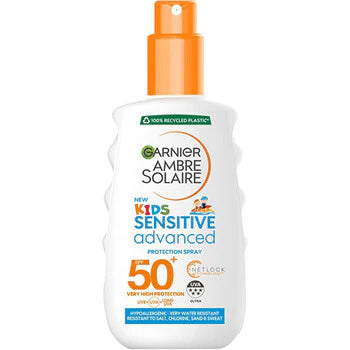 GARNIER - Ambre Solaire Protection Spray SPF 50+ - kids sensitive skin - 150ml  GARNIER - Nutra Best Bulgaria