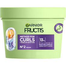 GARNIER - Fructis Method For Curls Mask - 370ml  GARNIER - Nutra Best Bulgaria