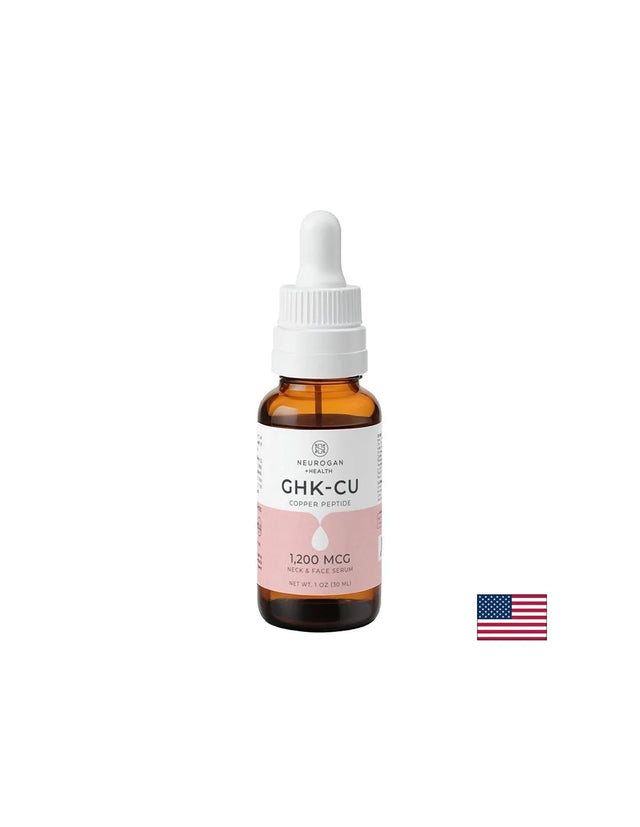 Серум за лице и шия с медни пептиди GHK-Cu, 30 ml  Neurogan Health - Nutra Best Bulgaria