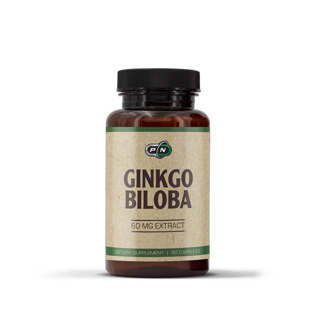 GINKGKO BILOBA 60 mg - 60 capsules  Pure Nutrition - Nutra Best Bulgaria