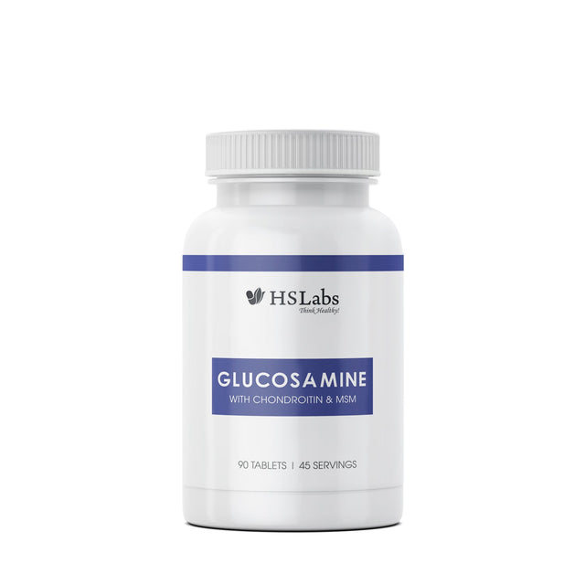 GLUCOSAMINE + MSM + CHONDROITIN - 90 tablets  HS LABS - Nutra Best Bulgaria