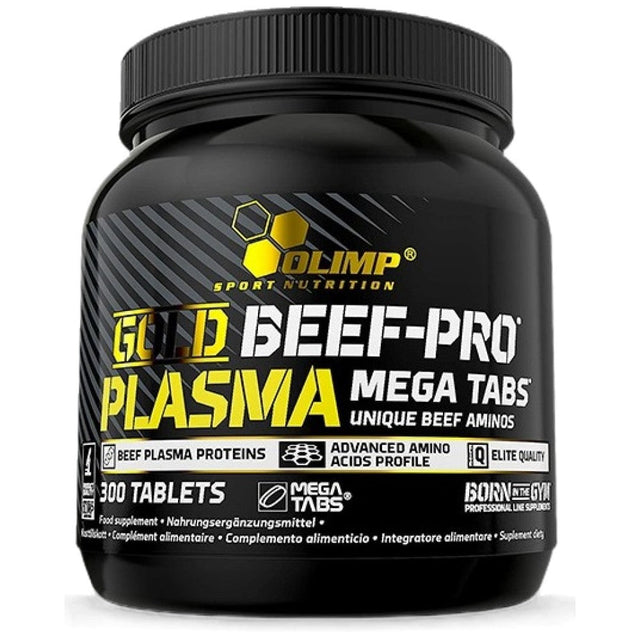GOLD Beef-Pro PLASMA - 300 Таблетки  Olimp - Nutra Best Bulgaria