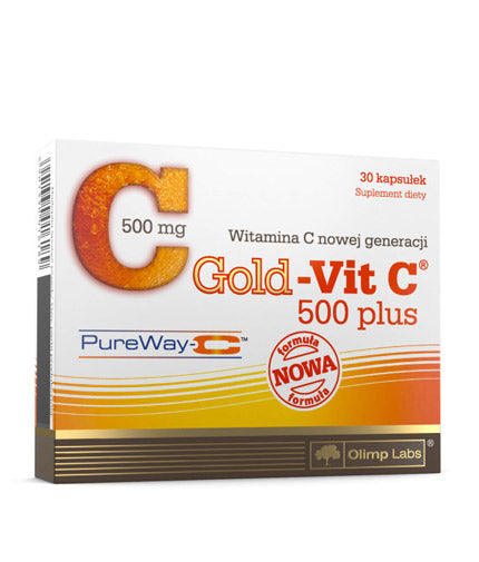 GOLD-VIT C Plus 500mg. / 30 Caps.  OLIMP - Nutra Best Bulgaria