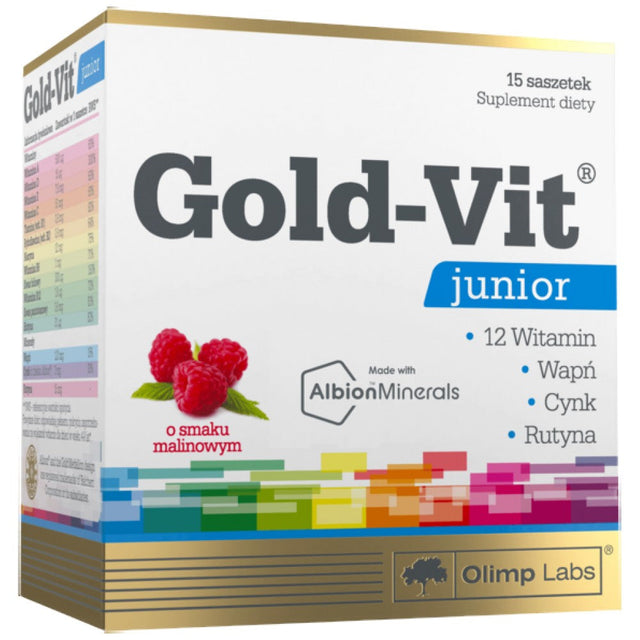 GOLD-Vit Junior 15 Сашета  Olimp - Nutra Best Bulgaria