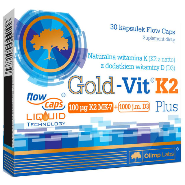 GOLD-Vit K2 Plus 30 капсули  Olimp - Nutra Best Bulgaria