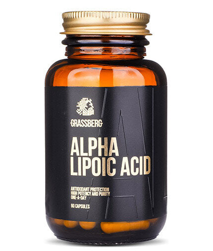 GRASSBERG Alpha Lipoic Acid / 60 Tabs  Grassberg - Nutra Best Bulgaria