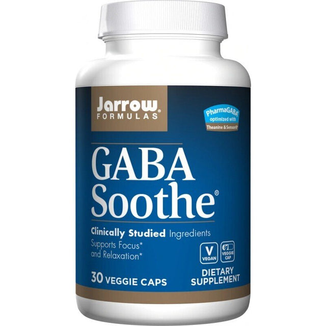 Gaba Soothe - Габа 30 капсули  Jarrow Formulas - Nutra Best Bulgaria