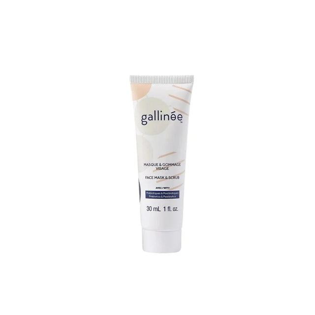 Gallinee, Microbiome Skincare, Prebiotics, Refining, Scrub Mask, For Face, 30 ml  Gallinee - Nutra Best Bulgaria