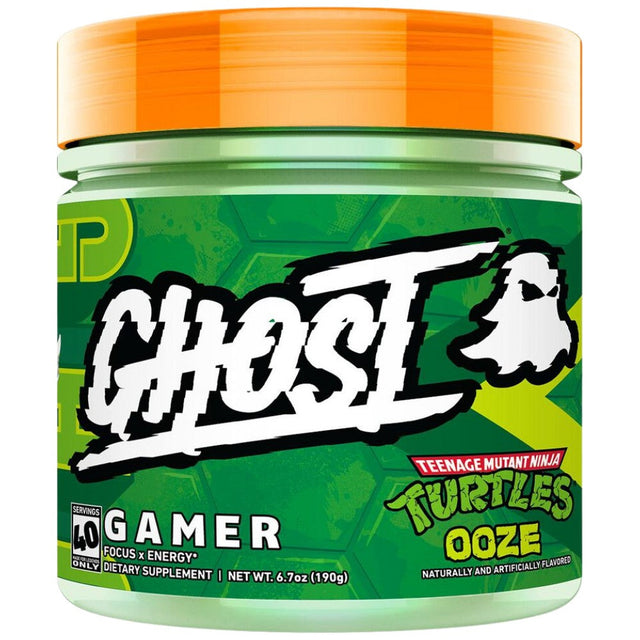 Gamer TMNT | Focus x Energy - 190 грама  Ghost - Nutra Best Bulgaria