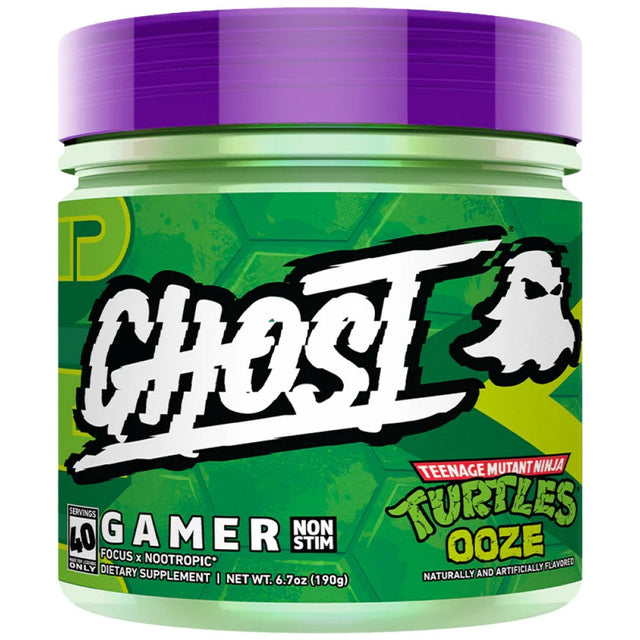 Gamer TMNT  | Non-Stim - 190 грама  Ghost - Nutra Best Bulgaria