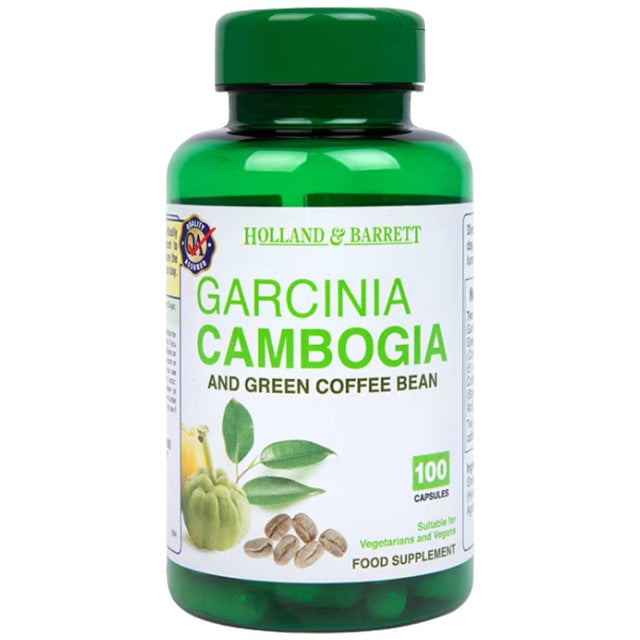 Garcinia Cambogia and Green Coffee Bean - 100 капсули  Holland and Barrett - Nutra Best Bulgaria