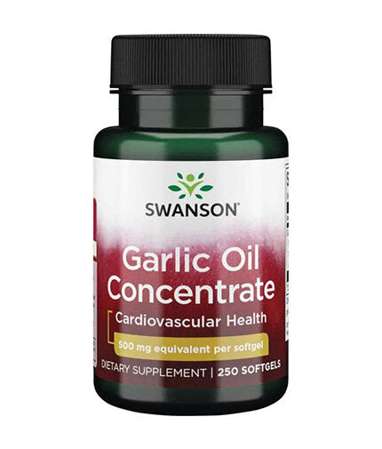 Garlic Oil 500 mg - 250 Гел капсули  Swanson - Nutra Best Bulgaria