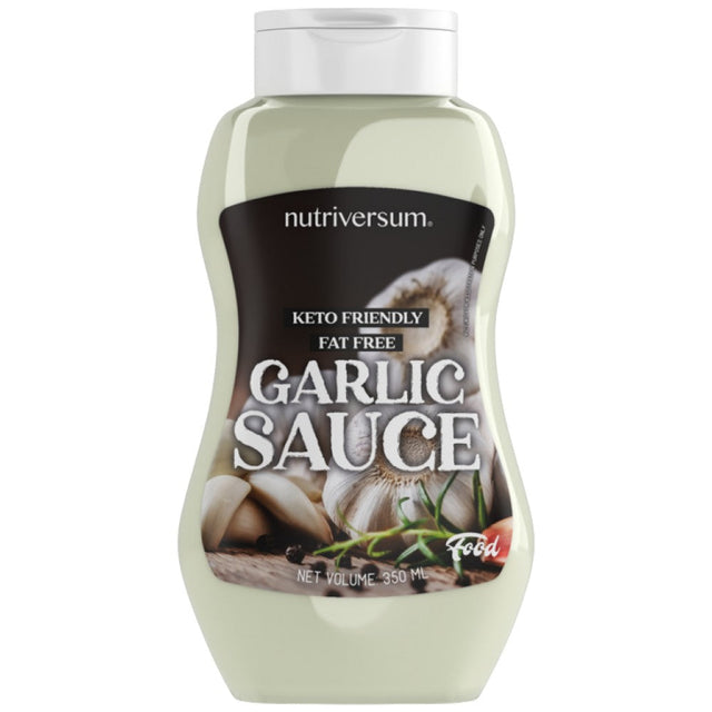 Garlic Sauce | Keto Friendly Zero Calorie 350 мл  Nutriversum - Nutra Best Bulgaria