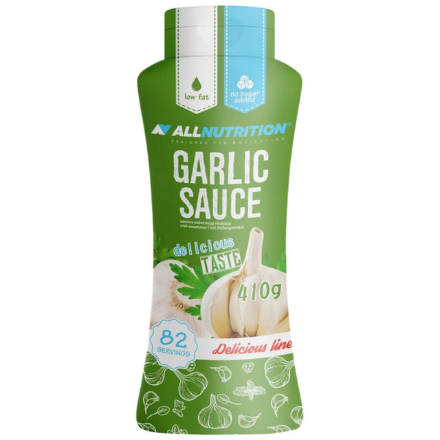 Garlic Sauce | Low Calorie - 410 мл  AllNutrition - Nutra Best Bulgaria