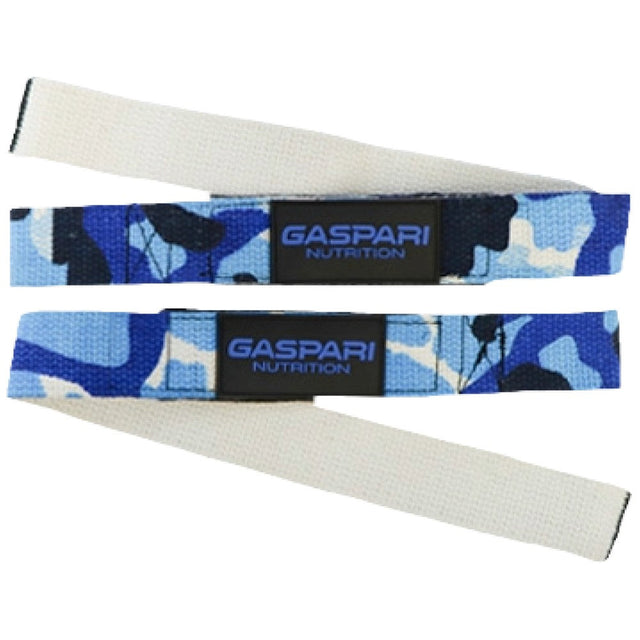 Gaspari Lifting Straps Фитили - Blue Camo  Gaspari Nutrition - Nutra Best Bulgaria