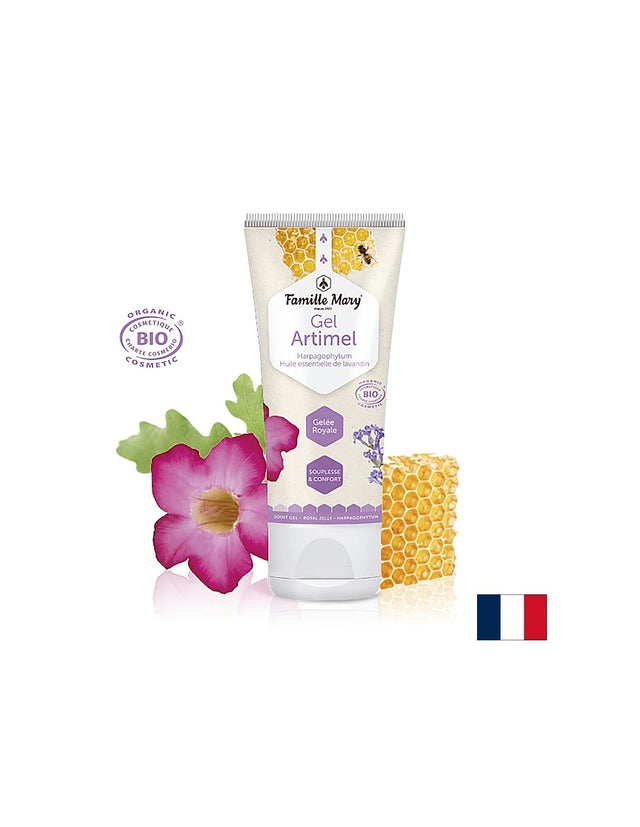 Гел за ставни болки и мускули (с дяволски нокът, арника, билкови екстракти и есенциални масла) - Gel Artimel , 100ml  Famille Mary - Nutra Best Bulgaria