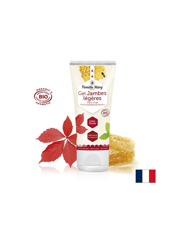 Релаксиращ гел за „леки“ крака - Gel jambes legeres bio, 100 ml  Famille Mary - Nutra Best Bulgaria