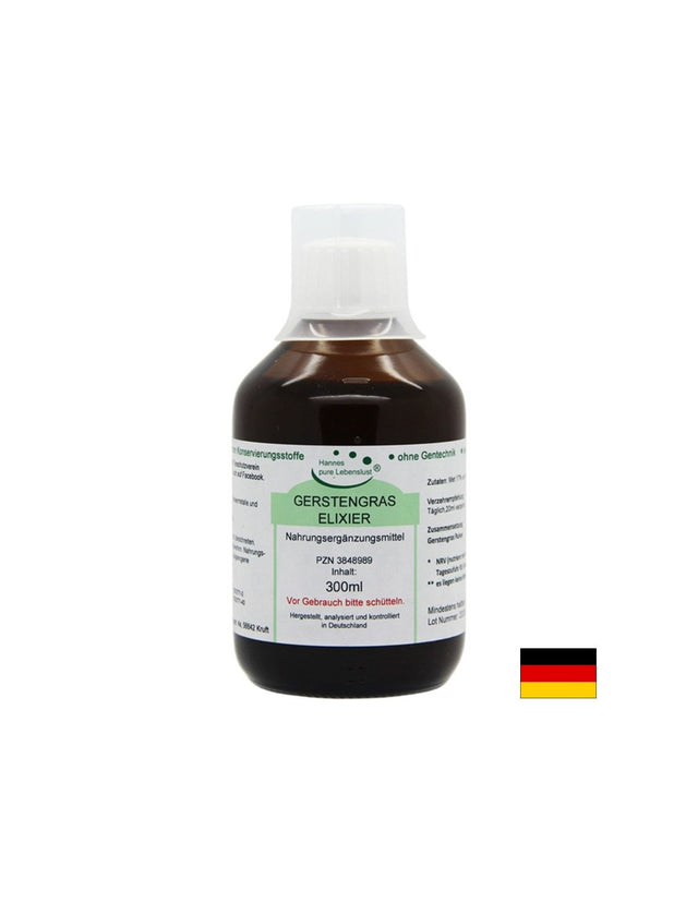 Gerstengras Elixier - Еликсир от ечемичена трева, 300 ml El Compra  El Compra - Nutra Best Bulgaria