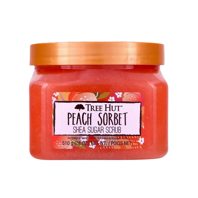 Gift Set, Tree Hut, Peach Sorbet, Exfoliating, Body Scrub, 510 ml  Tree Hut - Nutra Best Bulgaria