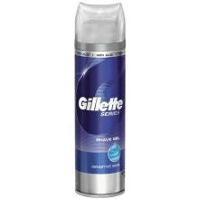 Gillette - Gillette Series Sensitive Skin - Shaving Gel for Sensitive Skin - 200ml  Gillette - Nutra Best Bulgaria