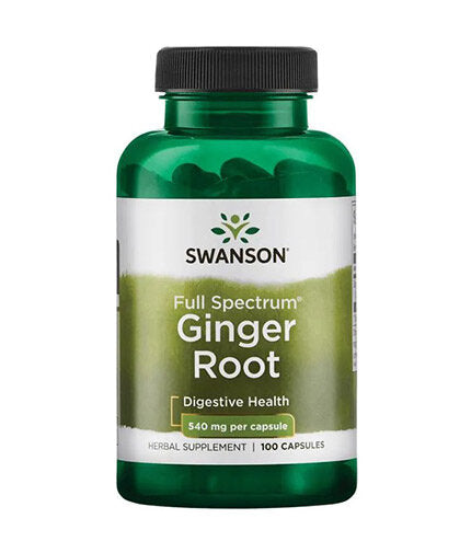 Ginger Root 540 mg - 100 капсули  Swanson - Nutra Best Bulgaria