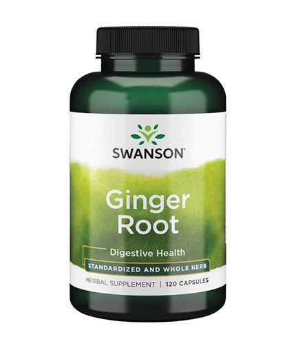 Ginger Root (Standardized) 250 mg - 120 капсули  Swanson - Nutra Best Bulgaria