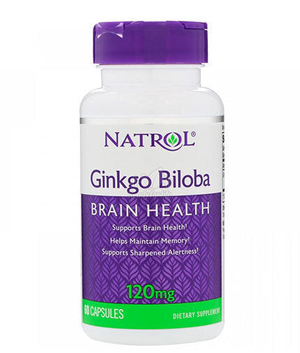 Ginkgo Biloba 120mg. / 60 Caps.  Natrol - Nutra Best Bulgaria