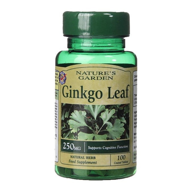 Гинко билоба (Ginkgo Biloba) 250мг 100 таблетки, H&B  Holland & Barrett - Nutra Best Bulgaria