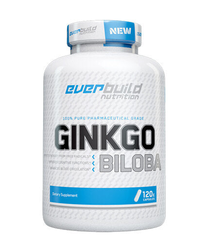 Ginkgo Biloba 60mg / 120 Caps  EVERBUILD - Nutra Best Bulgaria