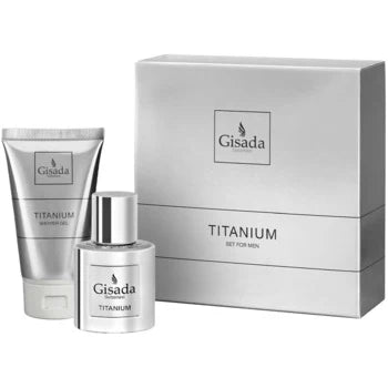 Gisada - Titanium Dárková sada EDP 50 ml a sprchový gel 100 ml -  Gisada - Nutra Best Bulgaria