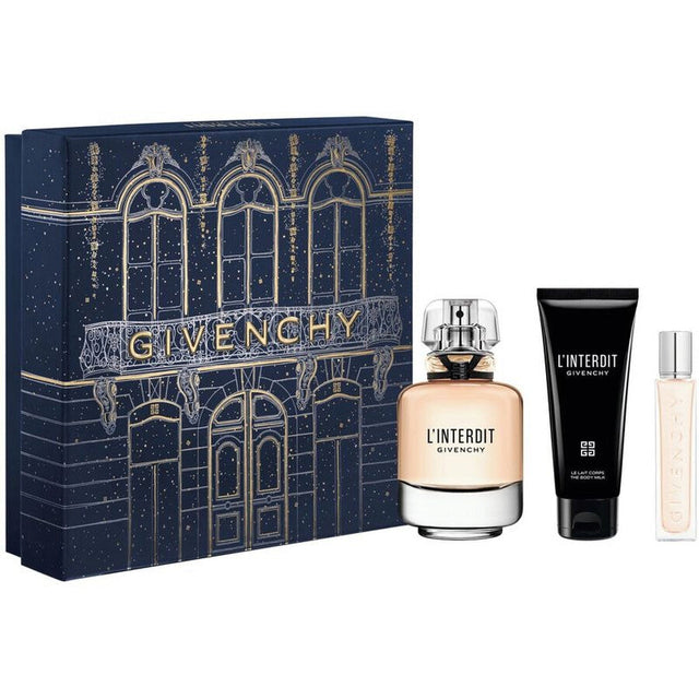 Givenchy L Interdit EDP 80 ml + EDT 12.5 ml + BL 75 ml  GIVENCHY - Nutra Best Bulgaria