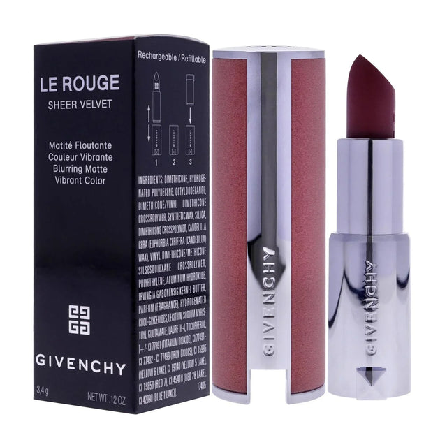 Givenchy Le Rouge Sheer Velvet N 16 Nude Boisé  GIVENCHY - Nutra Best Bulgaria