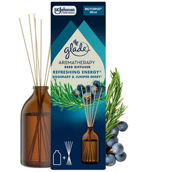 Glade - Aromatherapy Reeds Refreshing Energy - Tyčinkový difuzér -  Glade - Nutra Best Bulgaria