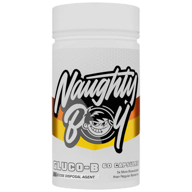 Gluco-B | with Dihydroberberine - 60 капсули  Naughty Boy - Nutra Best Bulgaria