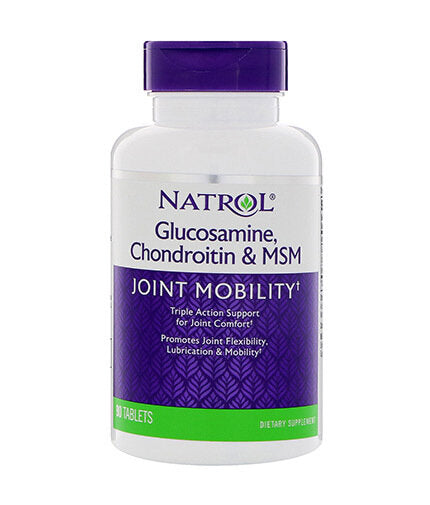Glucosamine Chondroitin MSM  90 Tabs.  Natrol - Nutra Best Bulgaria