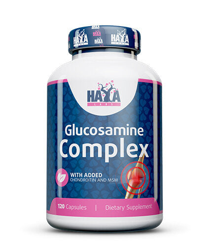 Glucosamine Chondroitin & MSM Complex / 120 Caps.  Haya Labs - Nutra Best Bulgaria