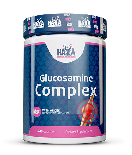 Glucosamine Chondroitin & MSM Complex / 240 Caps.  Haya Labs - Nutra Best Bulgaria