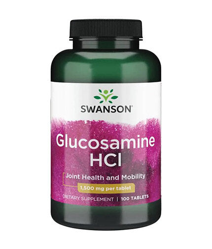 Glucosamine HCl 1500 mg - 100 Таблетки  Swanson - Nutra Best Bulgaria
