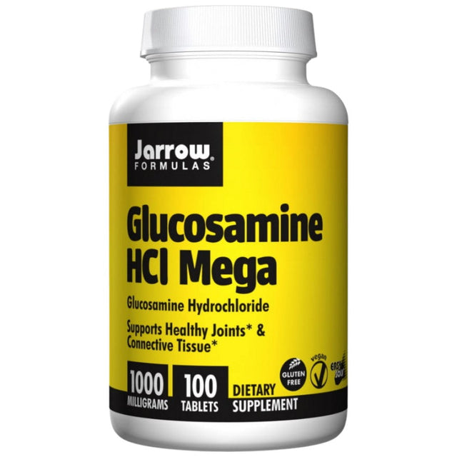 Glucosamine HCl Mega 1000 mg 100 Таблетки  Jarrow Formulas - Nutra Best Bulgaria