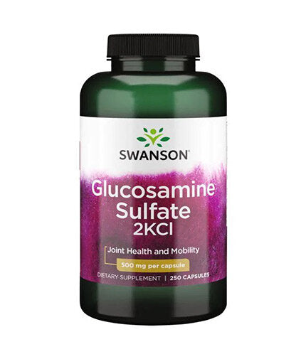 Glucosamine Sulfate 2KCl 500 mg - 250 капсули  Swanson - Nutra Best Bulgaria
