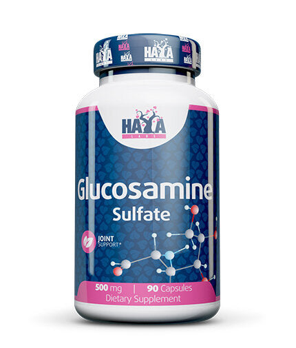 Glucosamine Sulfate 500mg. / 90 Caps.  Haya Labs - Nutra Best Bulgaria
