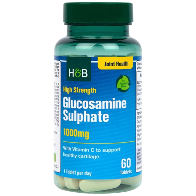 Glucosamine Sulphate 1000 mg - 60 Таблетки  Holland and Barrett - Nutra Best Bulgaria