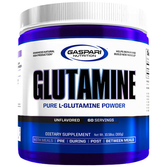 Glutamine - 300 грама  Gaspari Nutrition - Nutra Best Bulgaria