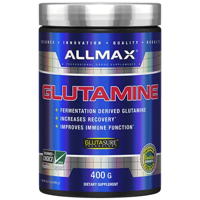 Glutamine - 400 грама  AllMax Nutrition - Nutra Best Bulgaria