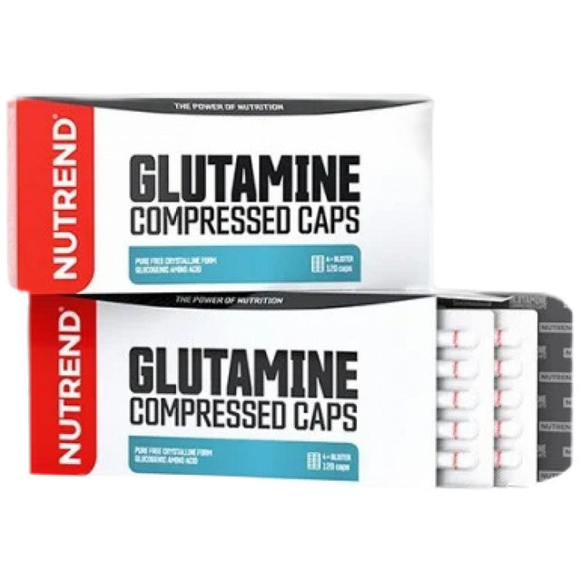 Glutamine Compressed Caps - 120 капсули  Nutrend - Nutra Best Bulgaria